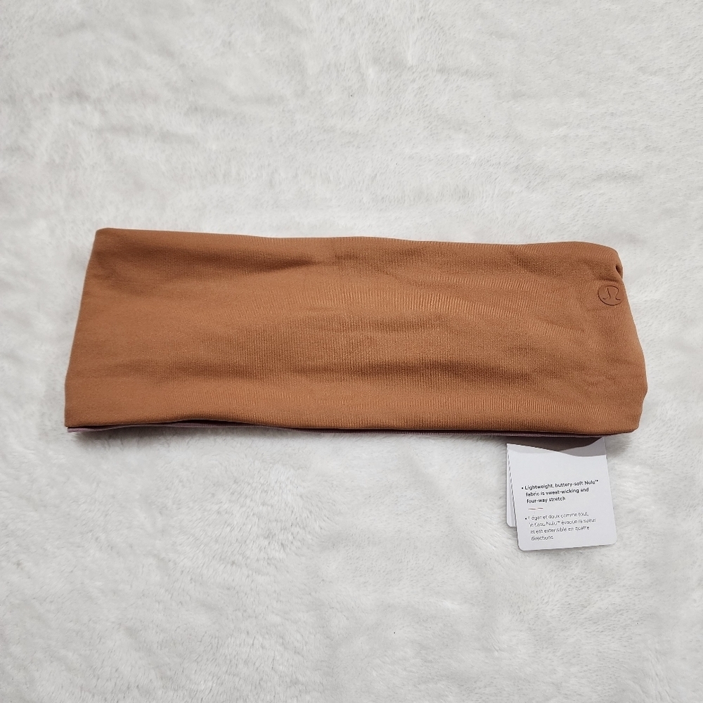 lululemon athletica Brown Wide Stretch Headband